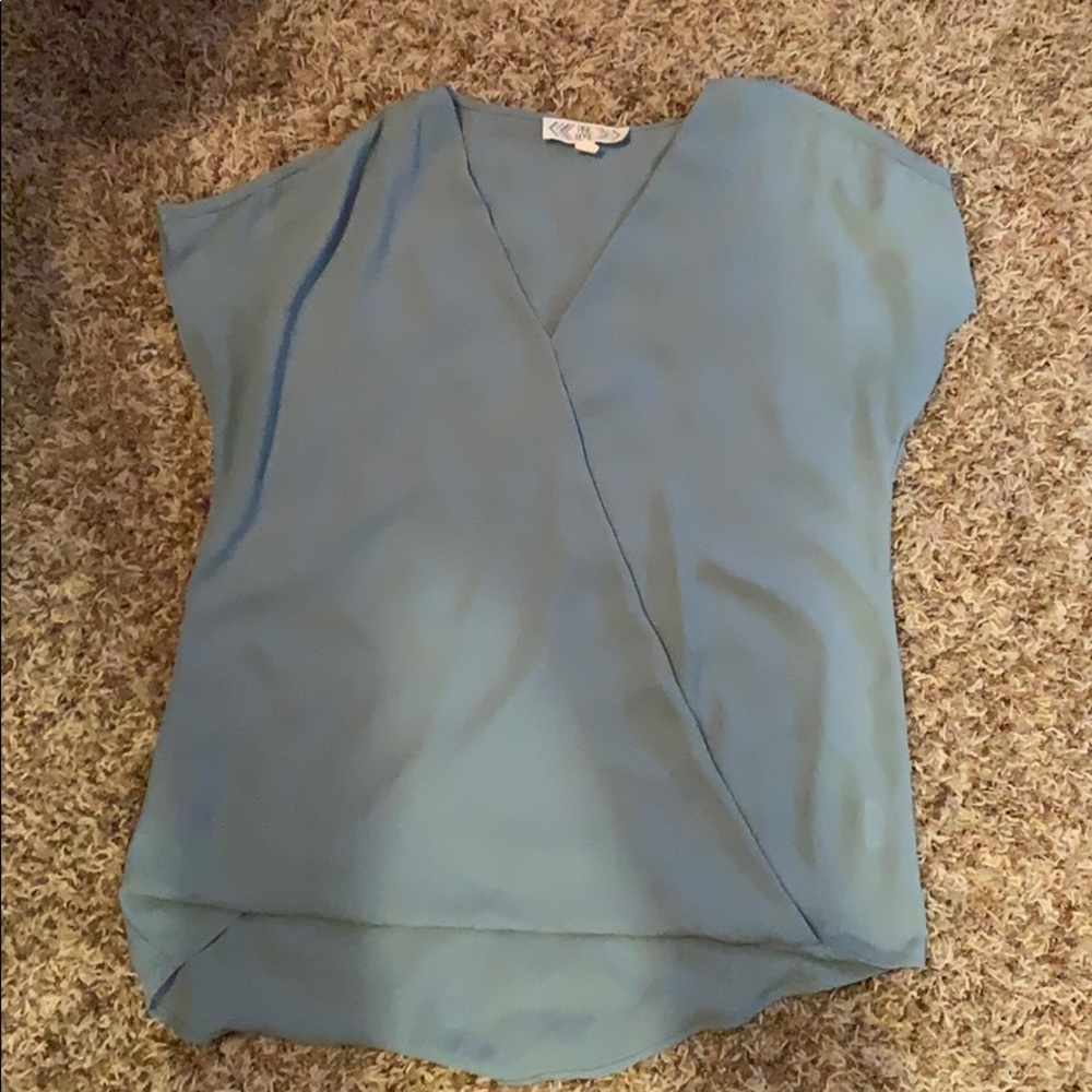 Olive green blouse